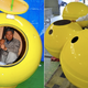 Illustration for article titled Get Ready for the Next Natural Disaster By Hiding Inside a Giant Yellow Floating Ball